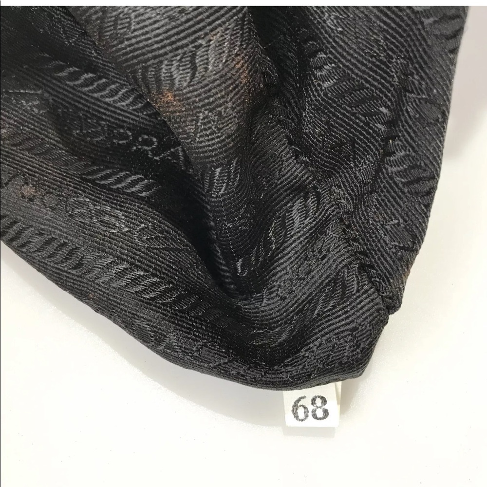 Prada backpack nylon black used 272-10-o - Picture 3 of 16